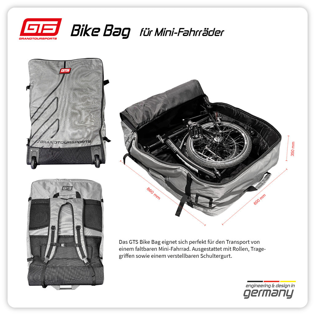 Transport & Reisetasche XXL mit Rollen - 178 L