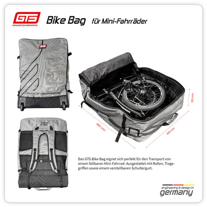 Transport & Reisetasche XXL mit Rollen - 178 L