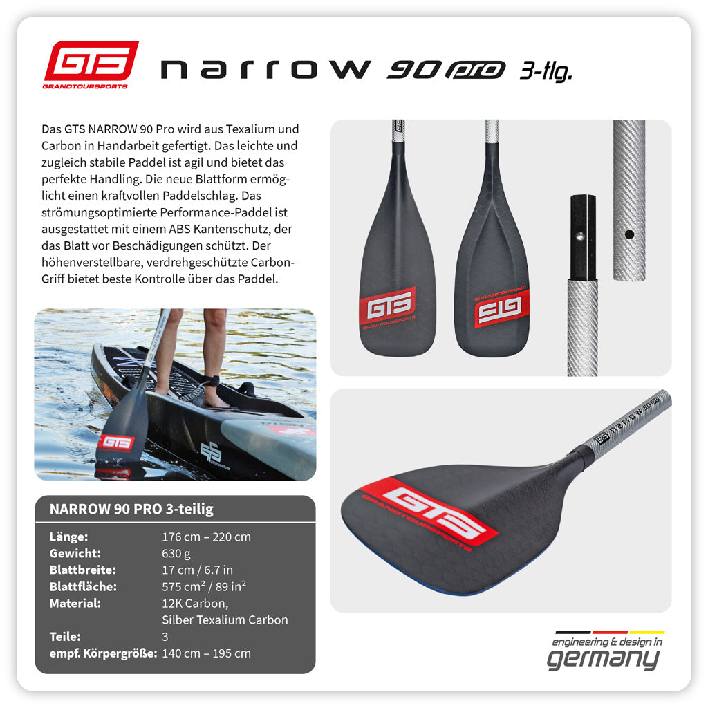 NARROW 90 PRO 3-teilig