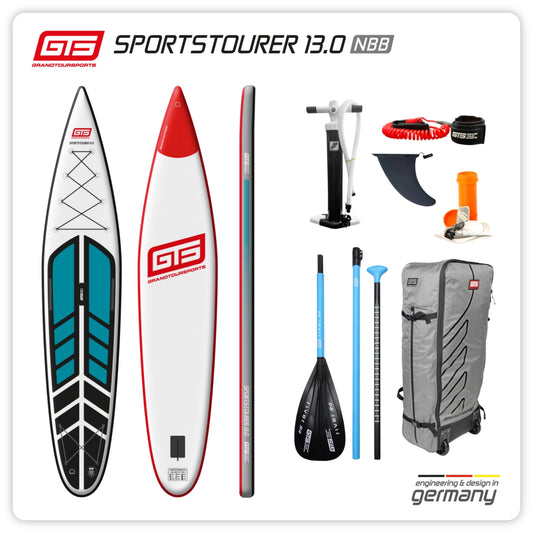 GTS Premium Touring SUP - Sportstourer 13.0 NBB with paddle