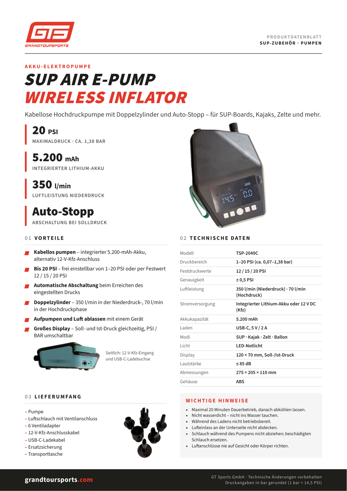 BRAVO Double Max Pump 