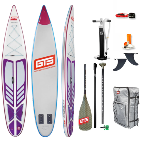 GTS Premium Touring SUP - "SPORTSTOURER 12.0 x 30" with paddle