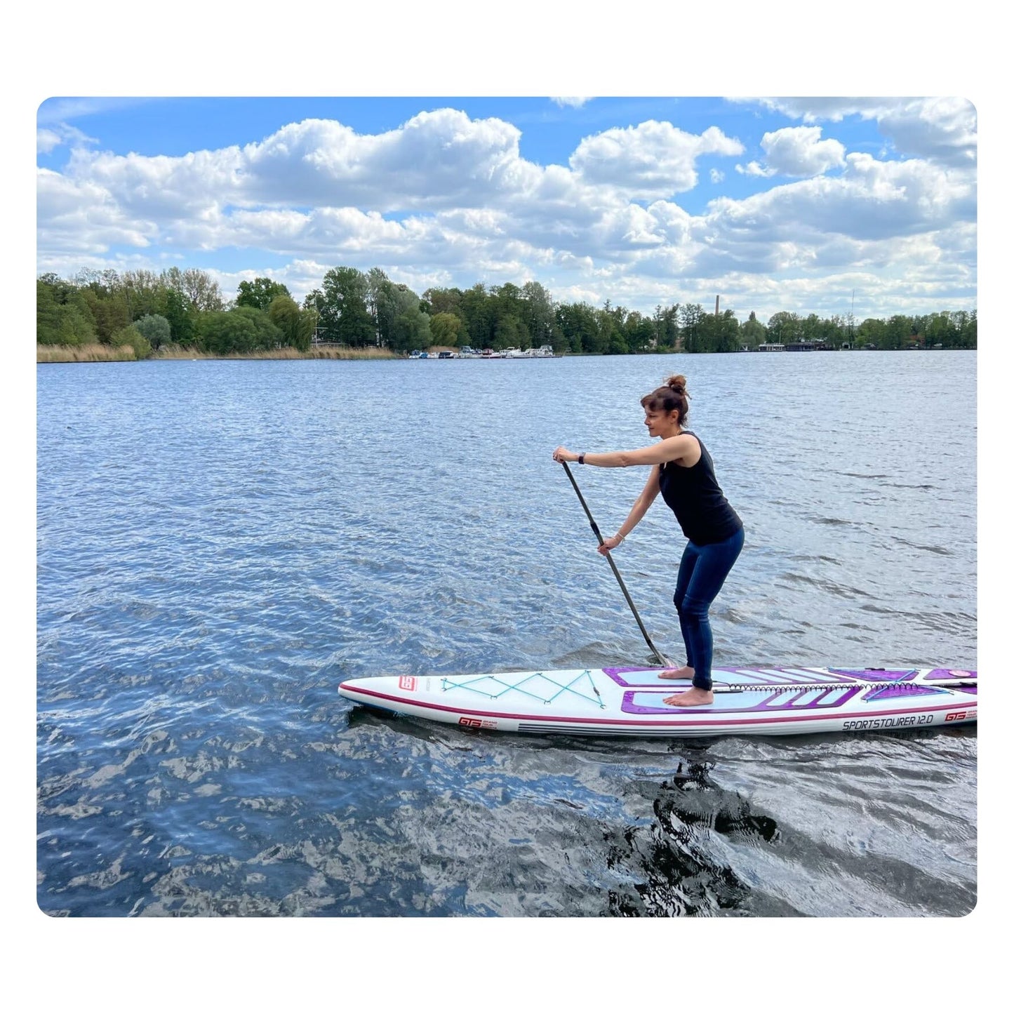 SPORTSTOURER 12.0 BHB SUP Board Testboard inkl. Tasche und Paddel