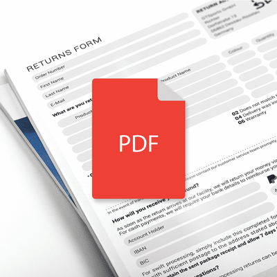 GTS Return Form – 1 page (EN)