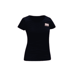 GTS Shirt Paddling for Passion Ladies Black Edition Frontansicht Fashion für Deinen Lifestyle StandUp Paddling