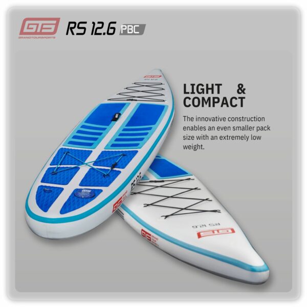 RS 12.6 PBC Board Set without bag with NARROW 85 UD carbon paddle - Image 4