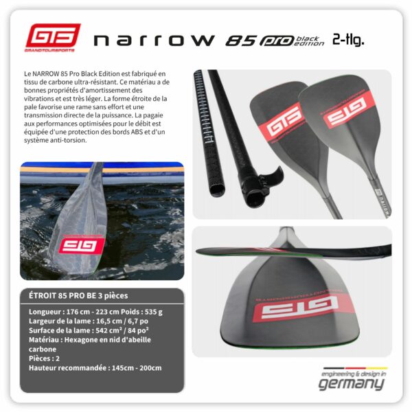 GTS NARROW 85 Pro Black Edition (2 pièces) – Image 2