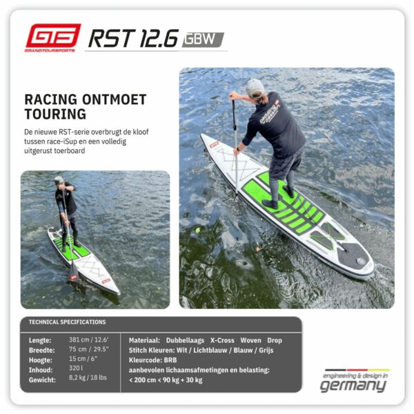 RST 12.6 GBW Board zonder tas - Afbeelding 4