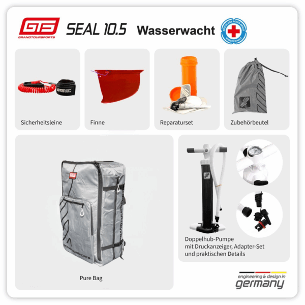 GTS SEAL 10.5 DRK WATER WATCH – Bild 3