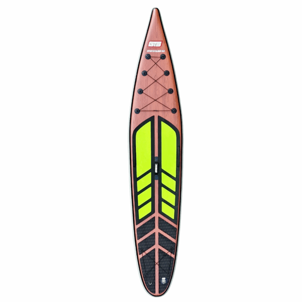 GTS Premium Touring SUP - Sportstourer 13.0 Wood Design mit Paddel – Bild 5