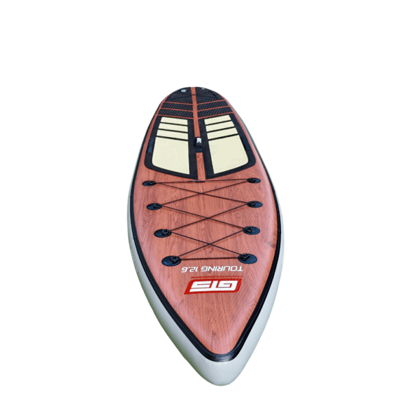 GTS Premium Touring SUP 12.6 Wood Design mit Paddel – Bild 10