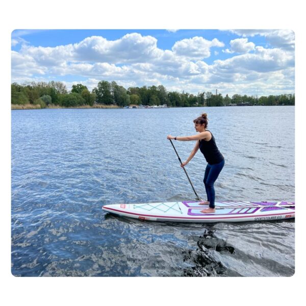 GTS Premium Touring SUP -  "SPORTSTOURER 12.0 x 30" mit Paddel – Bild 6