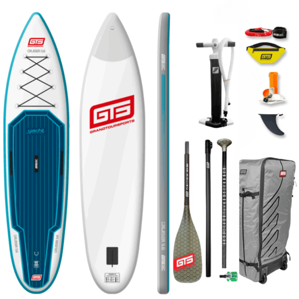 GTS Premium Touring SUP – Cruiser 11.6 Yacht Design (PBC) mit Paddel – Bild 2