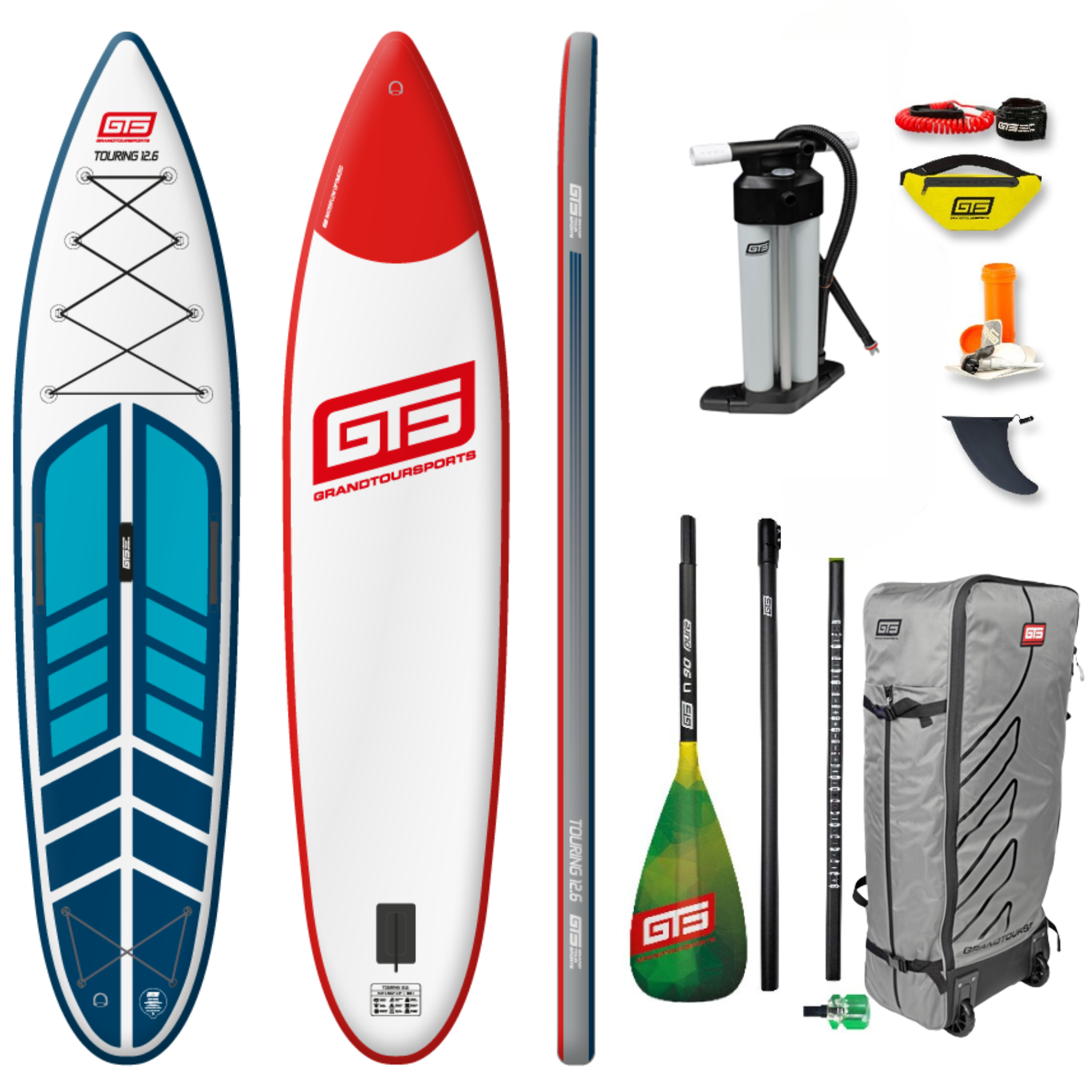 TOURING SUP 12.6 LBB Set, Premium Touring Board für Abenteuer